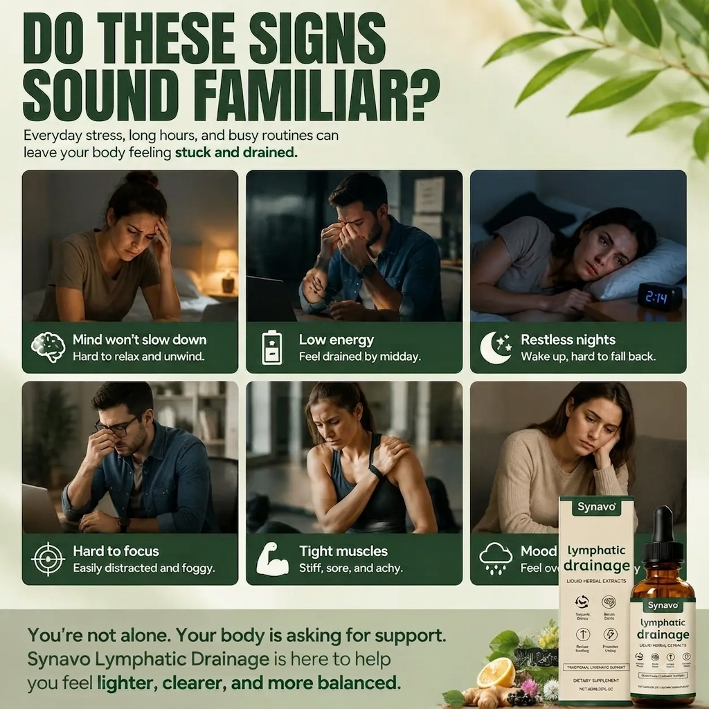 SYNAVO Lymphatic Herbal Drops